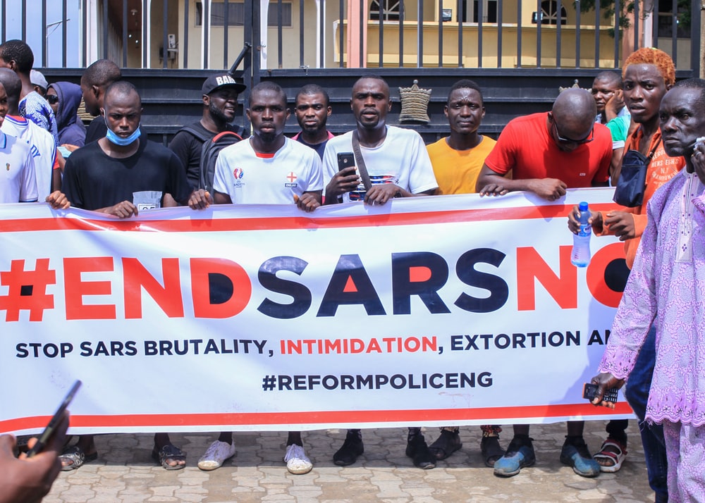 Protest to End SARS Brutality in Nigeria