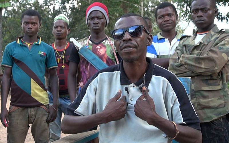 Anti-Balaka leader in Boda, Central African Republic