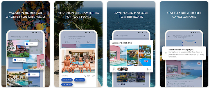 online travel sites or apps