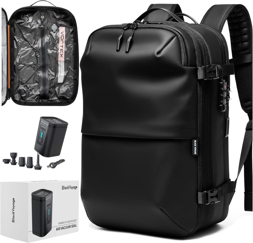 Airback Vacuum Seal Compression Travel Backpack 60L