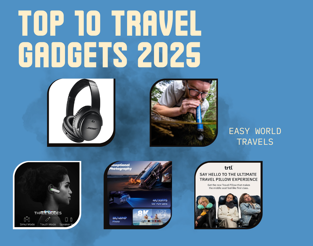 Top 10 Travel Gadgets 2025