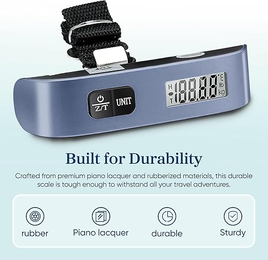 Travelon Stop-N-Lock Luggage Scale